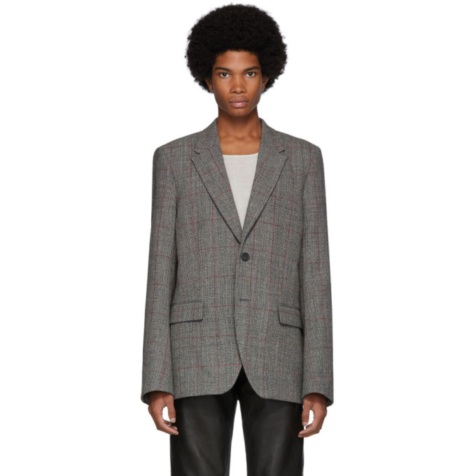 helmut lang grey coat