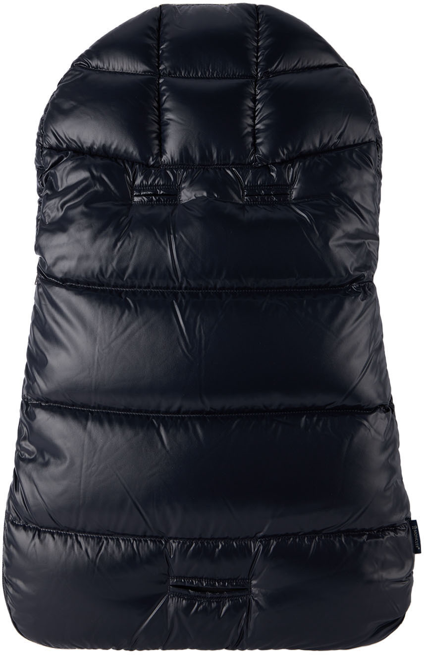 Moncler Enfant Baby Navy Nest Down Sleeping Bag Moncler Enfant