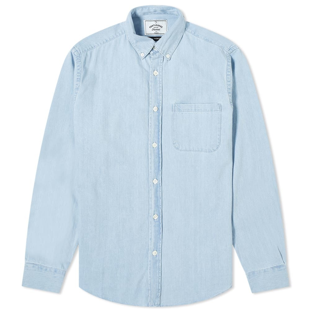 portuguese flannel denim shirt