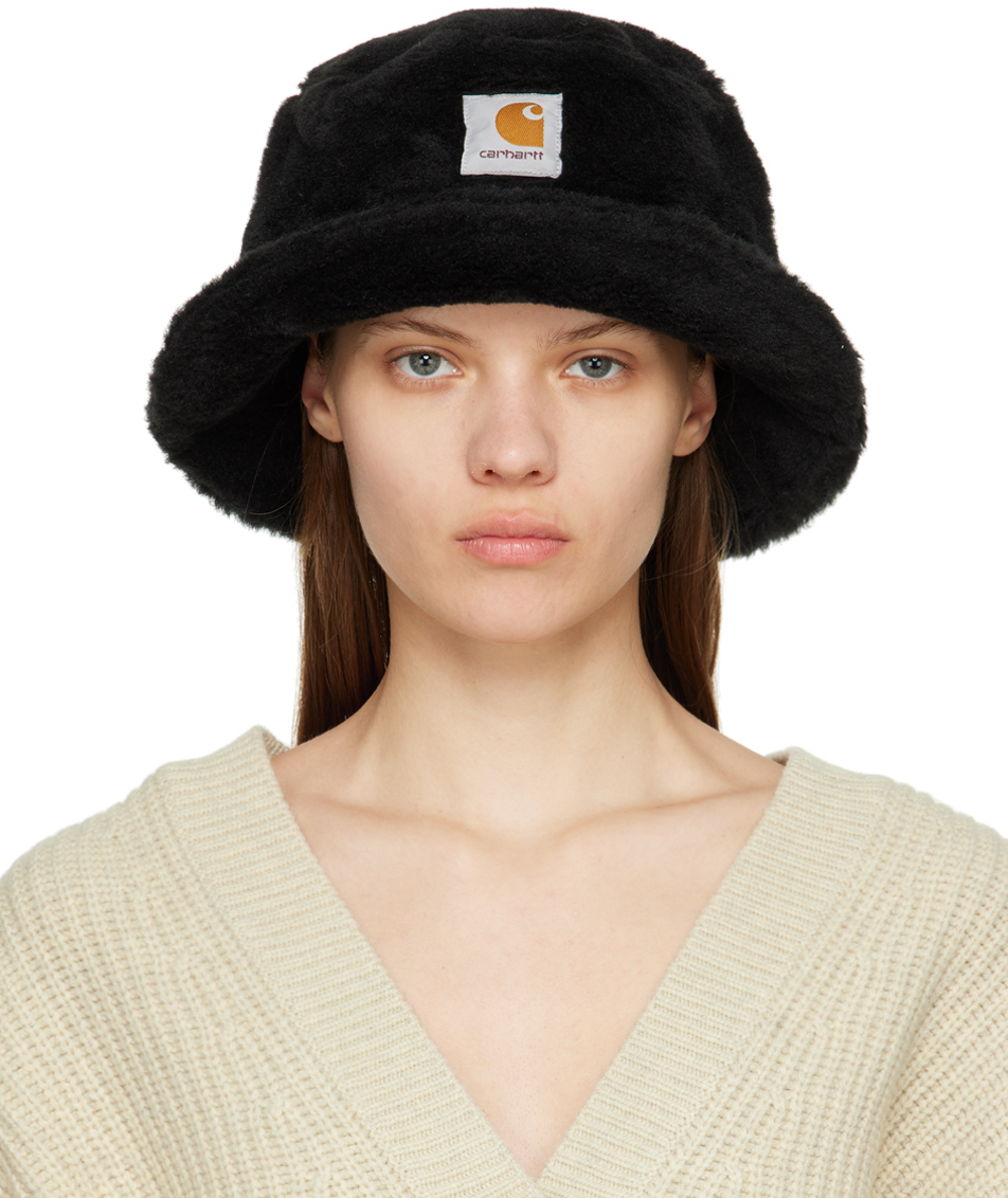 Carhartt Work In Progress Black Plains Bucket Hat Carhartt WIP