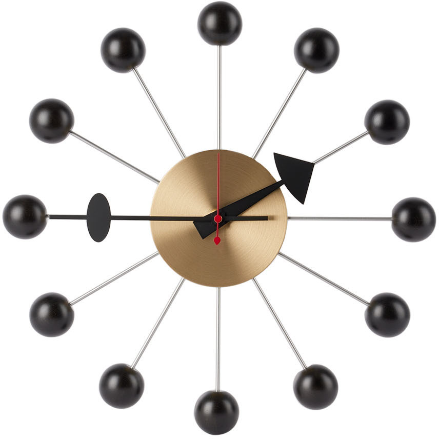 Vitra Black Ball Clock Vitra