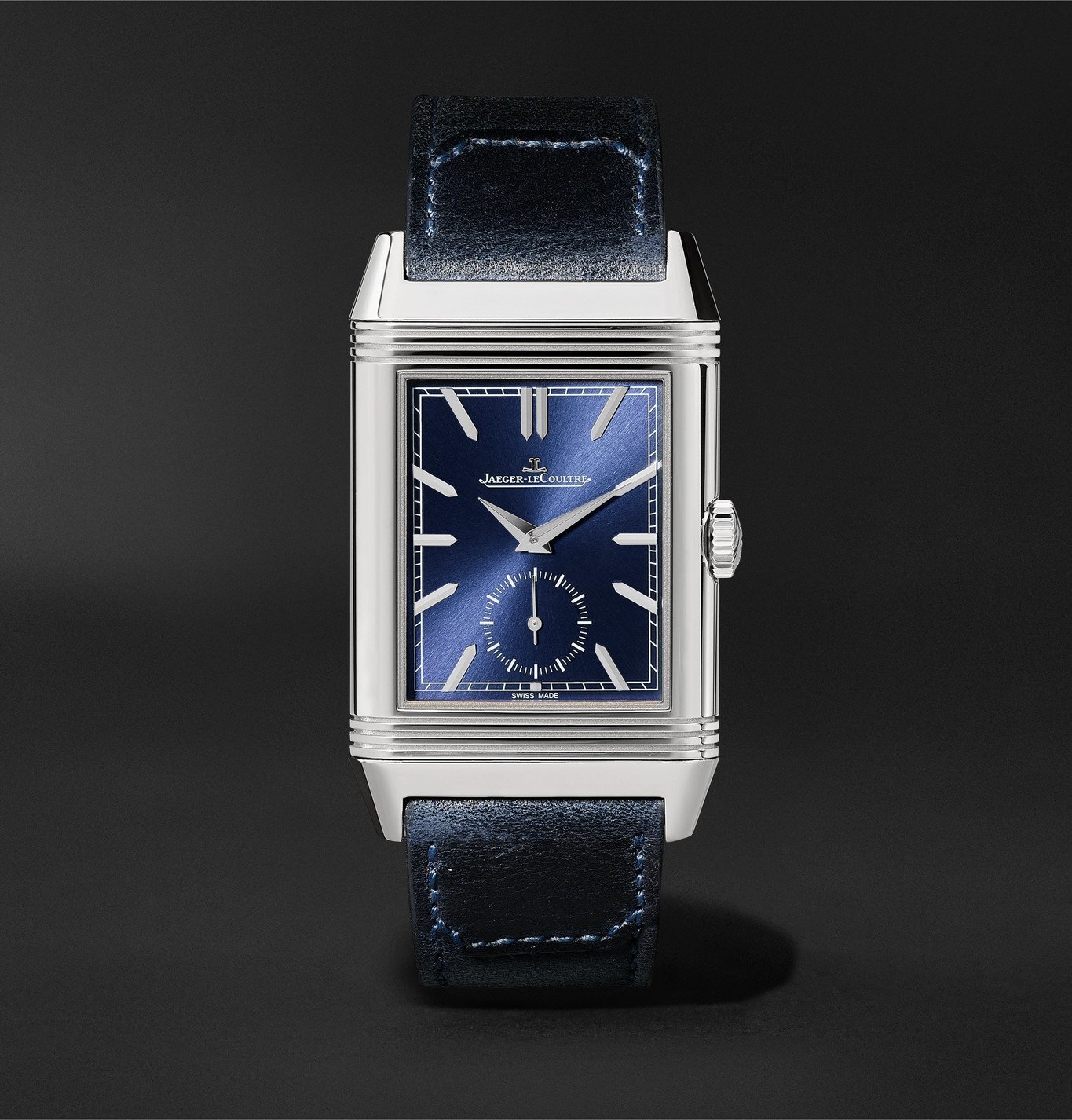 Jaeger-LeCoultre - Reverso Tribute Duoface Hand-Wound 28.3mm Stainless ...