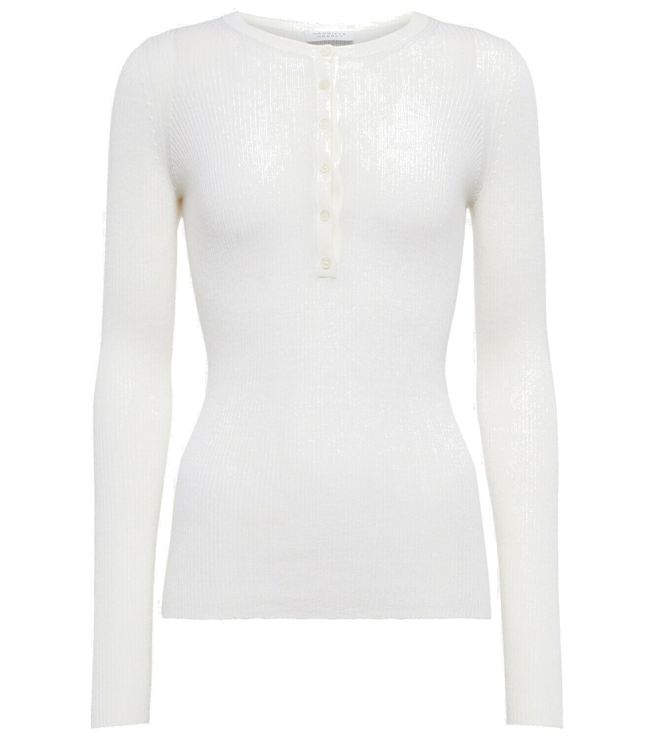 Gabriela Hearst - Julian cashmere and silk top Gabriela Hearst