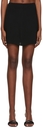 Reformation Black Margot Miniskirt