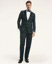Brooks Brothers Men's Regent Fit Lambswool Black Watch Tuxedo | Navy/Green