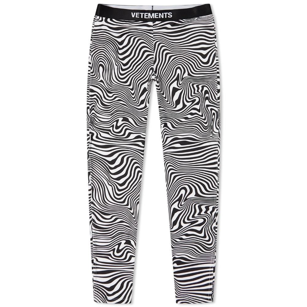 VETEMENTS Zebra Leggings Vetements