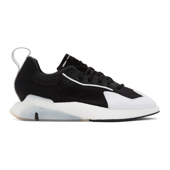 Y-3 Black and White Orisan Sneakers Y-3