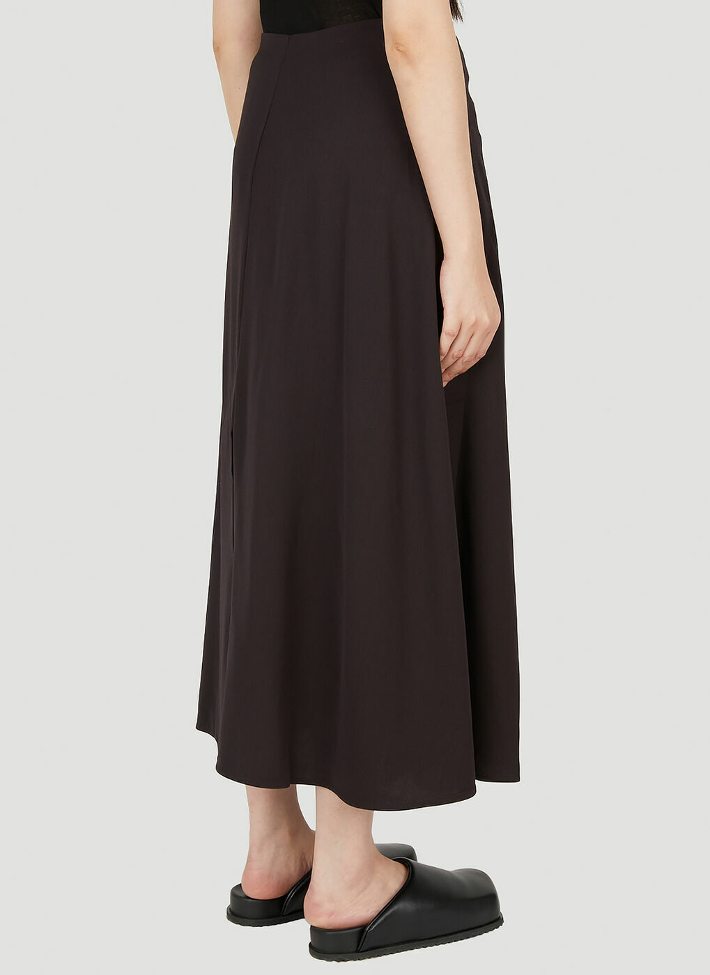 Wrap Skirt in Brown Studio Nicholson