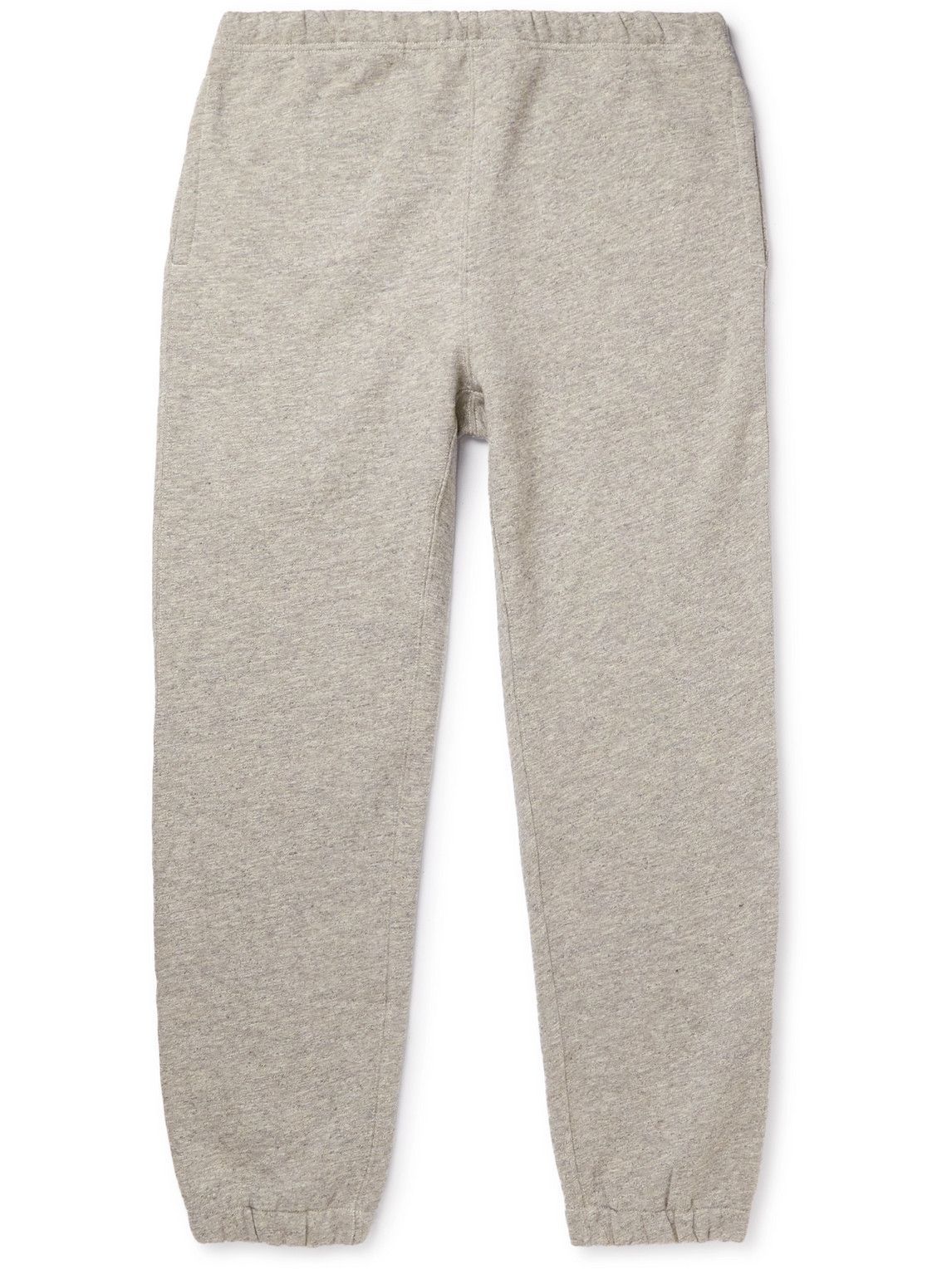 Photo: Polo Ralph Lauren - Chariots of Fire Tapered Cotton-Blend Jersey Sweatpants - Gray
