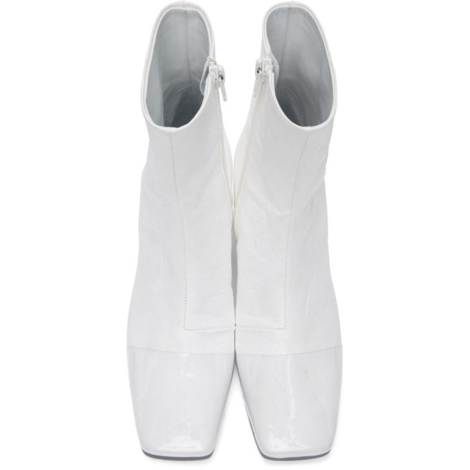 maison margiela transparent boots