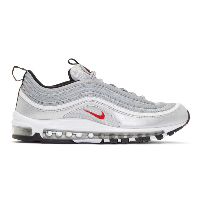 nike silver air max 97