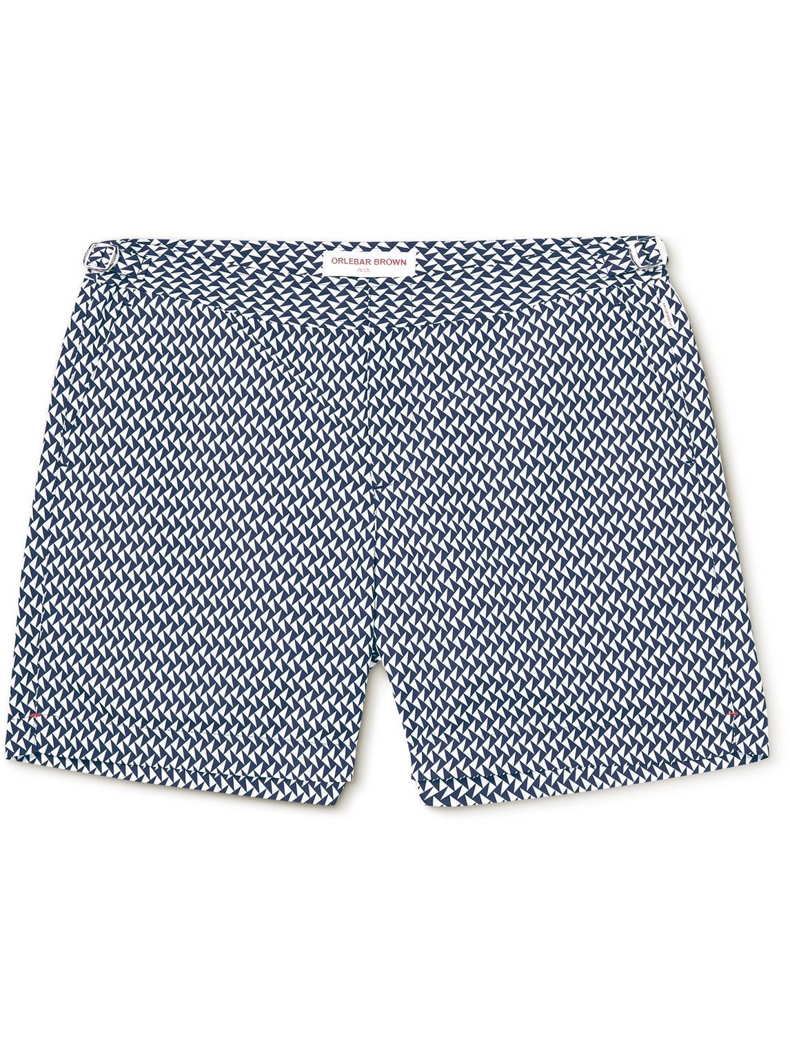 Orlebar Brown - Bulldog Maro Mid-Length Printed Swim Shorts - Blue ...
