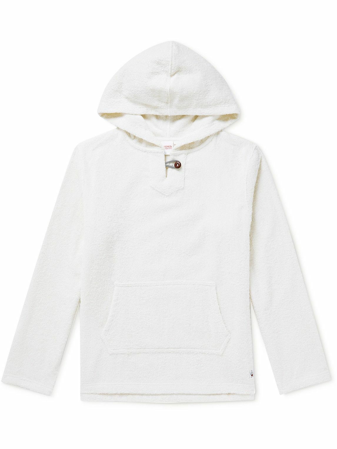 Birdwell Baja CottonTerry Hoodie White Birdwell