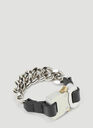 Leather Chain Bracelet in Silver