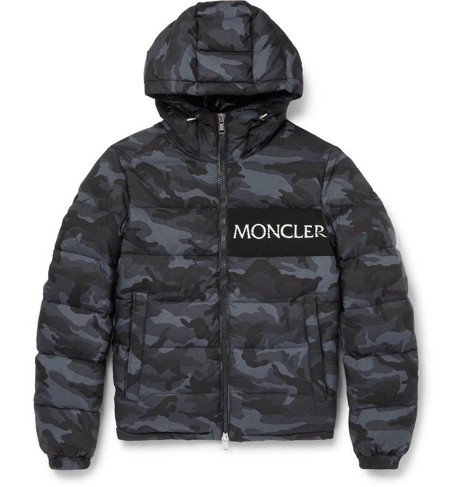 moncler black camo jacket