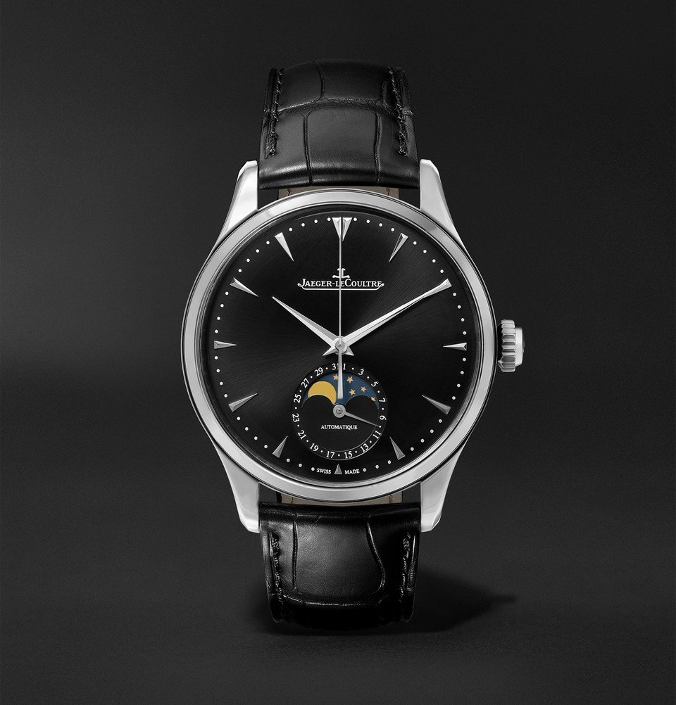 Jaeger-LeCoultre - Master Ultra Thin Moon Automatic 39mm Stainless ...
