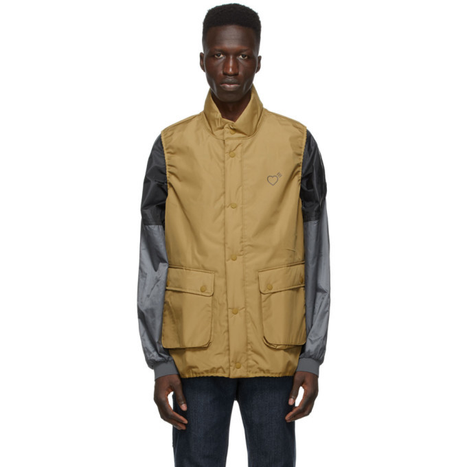 adidas human made inflatable vest