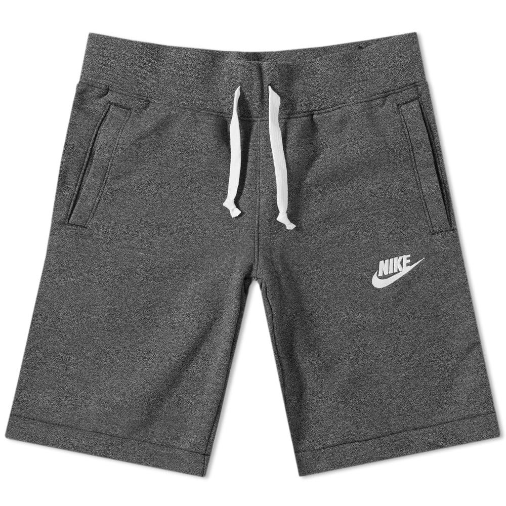 nike heritage shorts grey