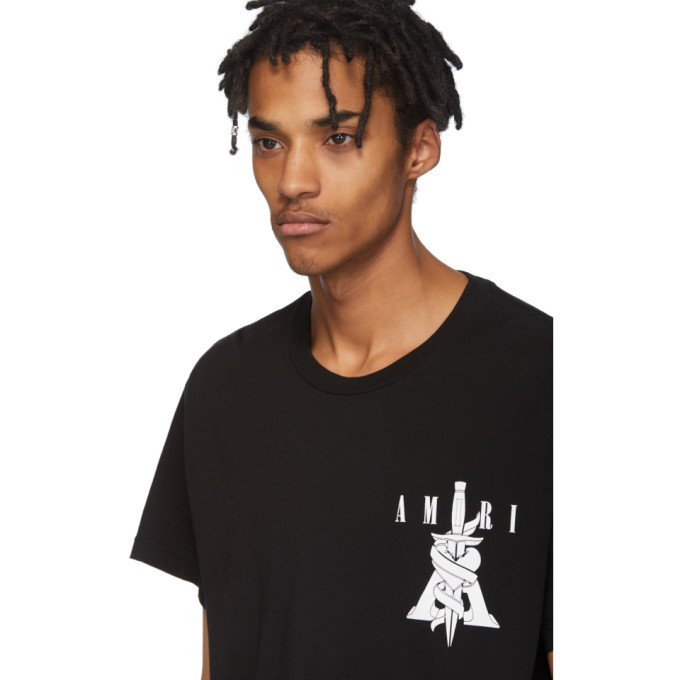 Amiri Black Dagger T-Shirt Amiri