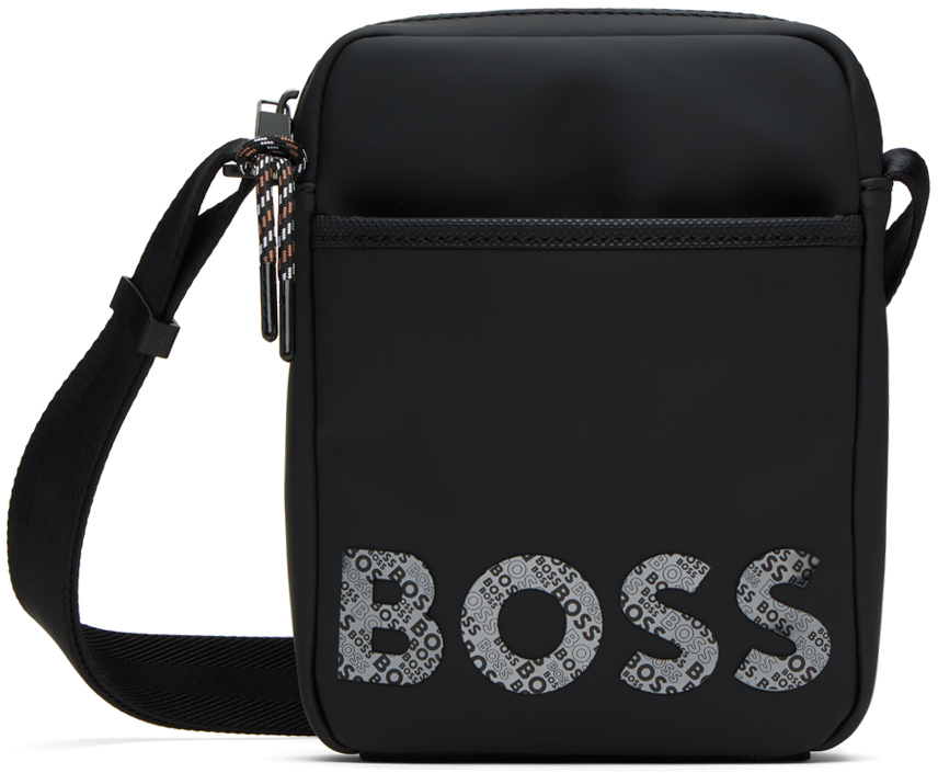 BOSS Black Logo Messenger Bag BOSS