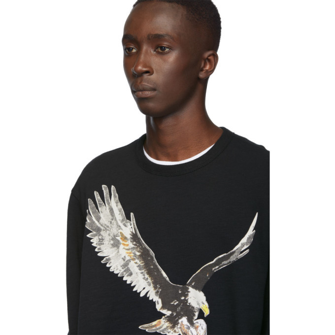 rag and bone Black Eagle Sweatshirt Rag 