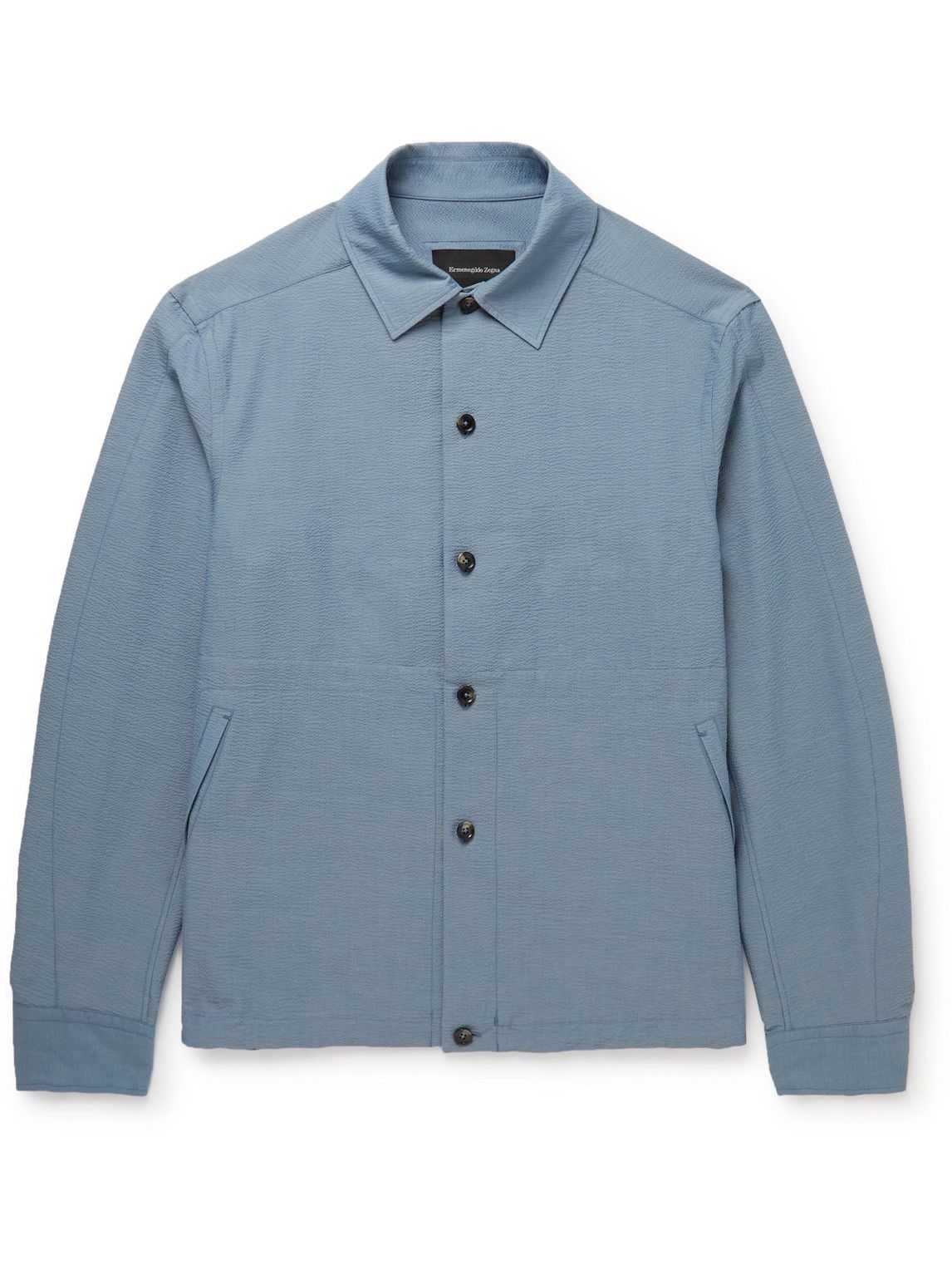 seersucker overshirt