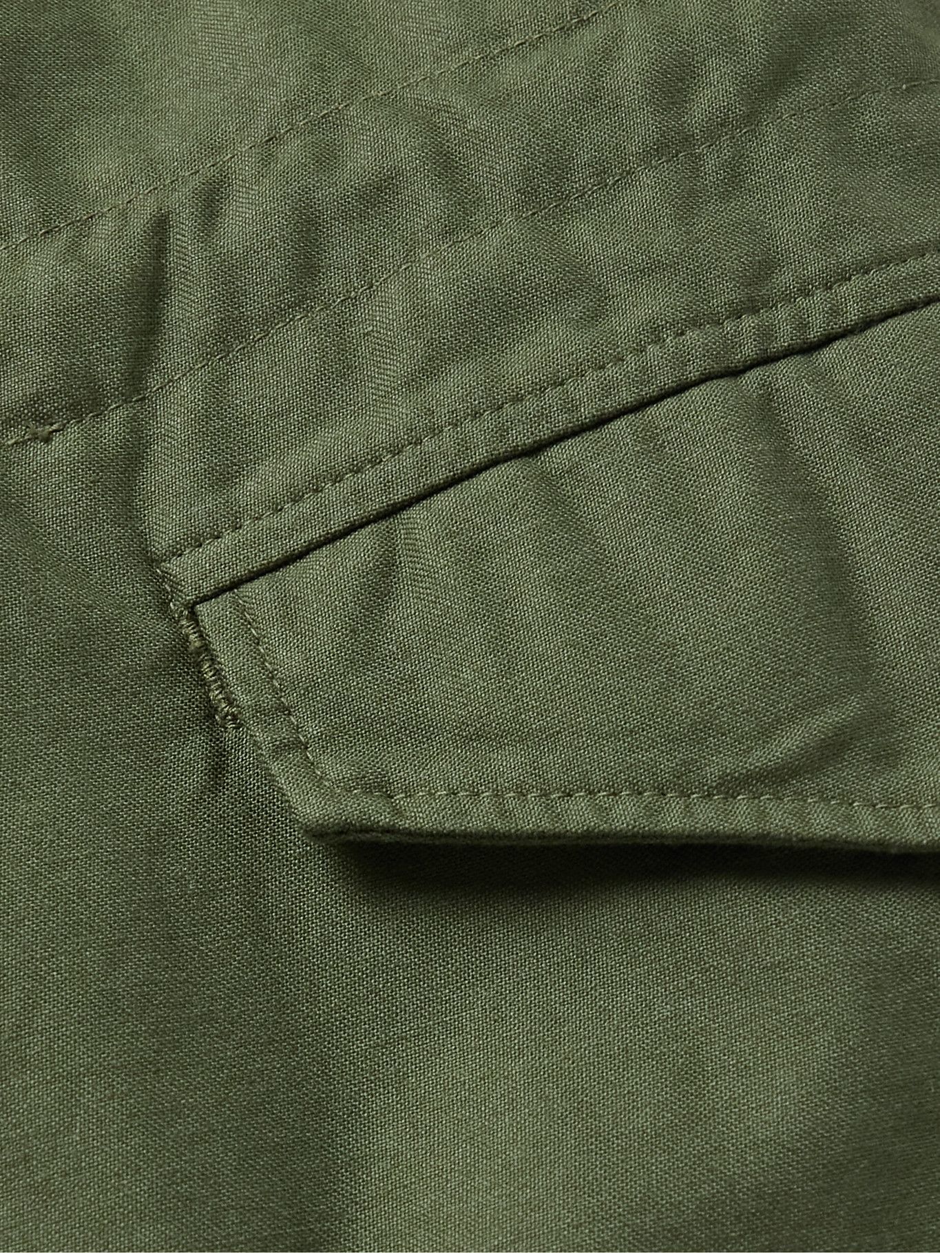 THE REAL MCCOY'S - M-65 Cotton-Sateen Field Jacket - Green The Real McCoys