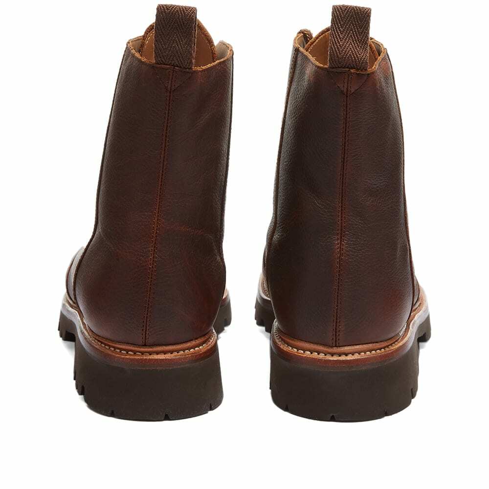 Grenson Men's Brady Boot in Brown Oily Pull Up Grain Grenson