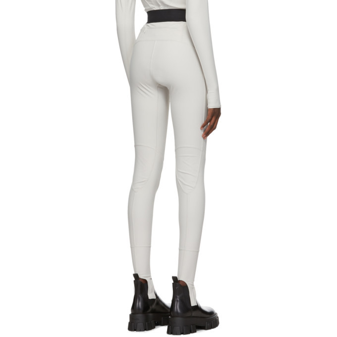 Ambush Grey Mini Logo Scuba Leggings Ambush