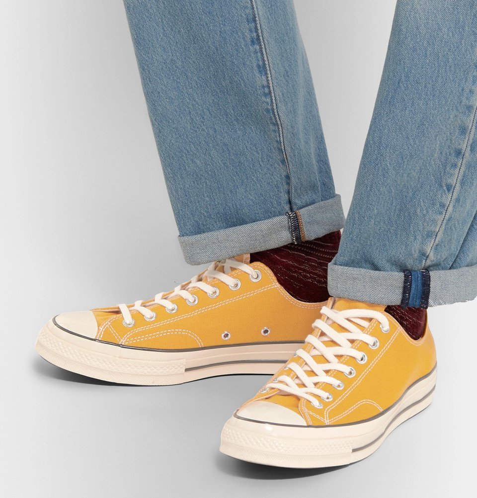 Converse - 1970s Chuck Taylor All Star Canvas Sneakers - Men - Yellow  Converse