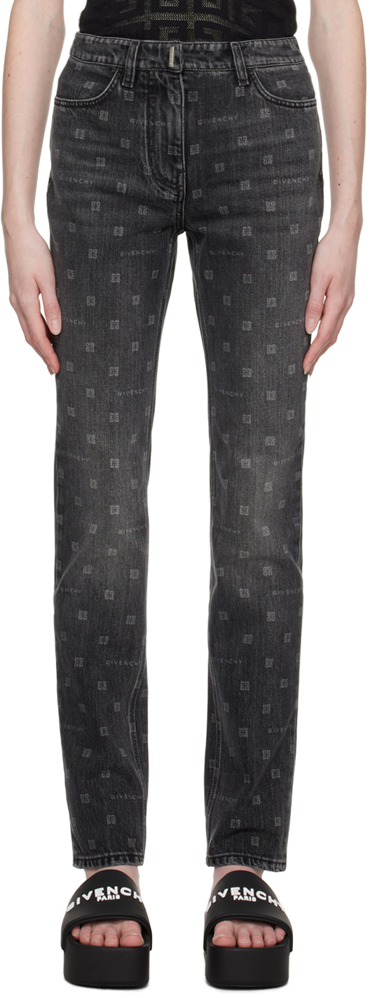 Givenchy Black 4G Jeans Givenchy