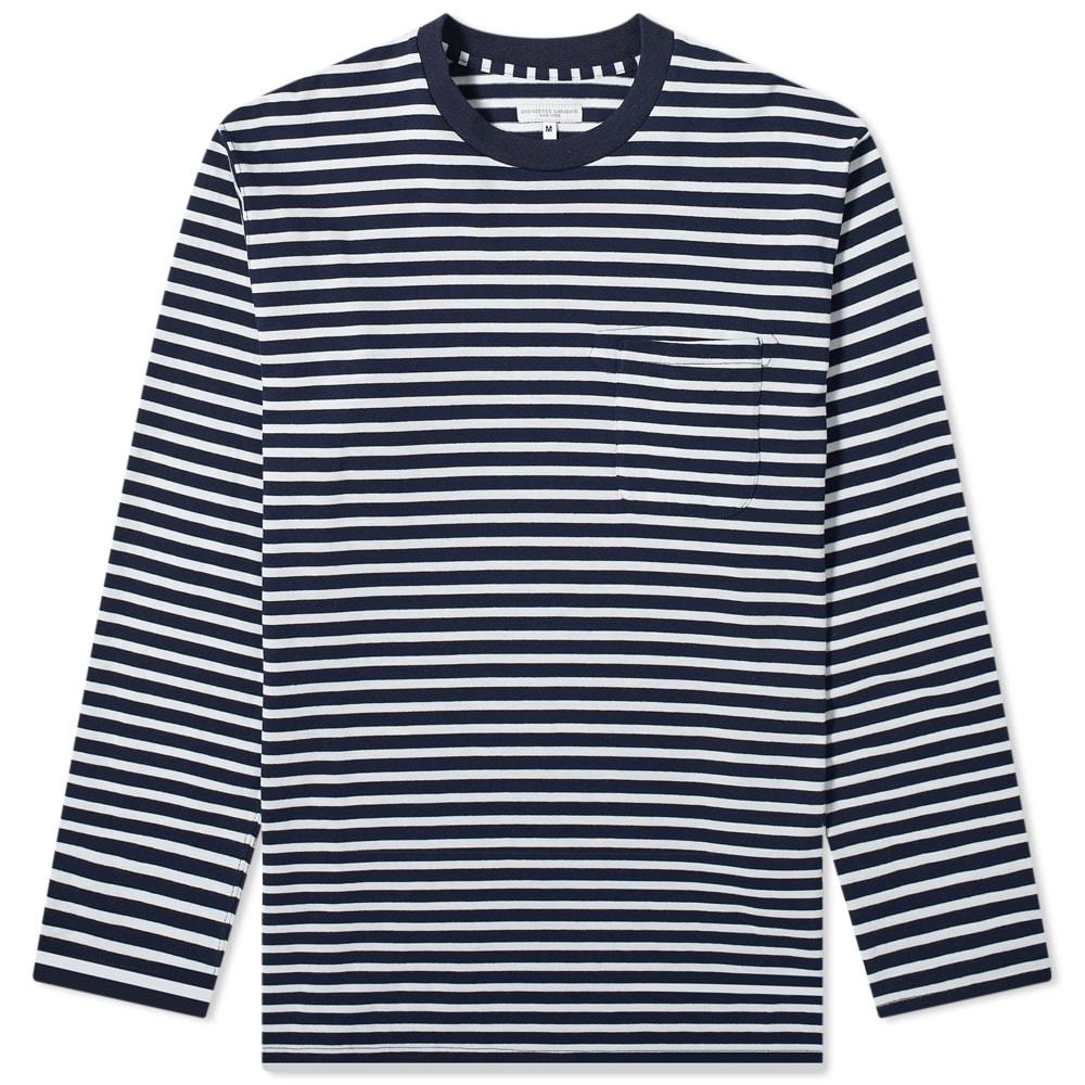 Engineered Garments Stripe Crew Sweat Engineered Garments