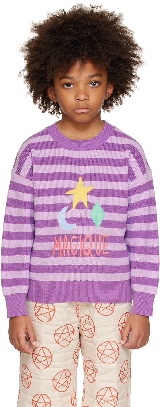 Jellymallow SSENSE Exclusive Kids Purple Sweater Jellymallow