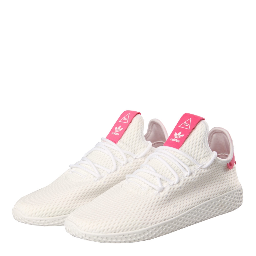 x Pharrell Williams Tennis Hu White/Pink adidas