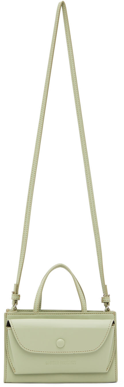 Opening Ceremony Green Razor Clam Bag Opening Ceremony