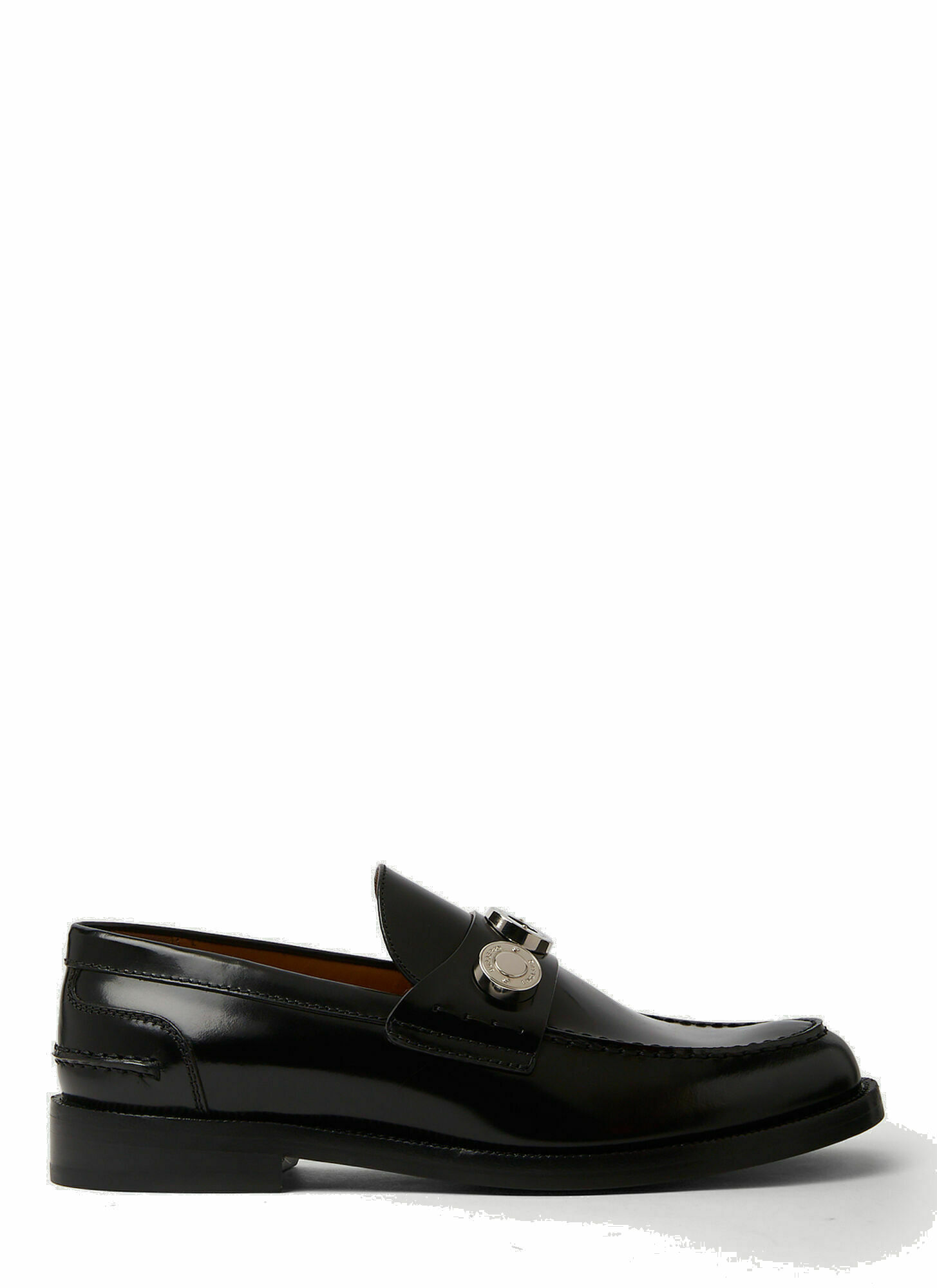 Burberry Black Chillcot Patent Loafer Burberry