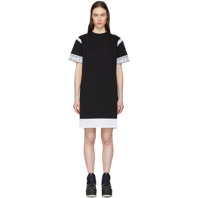 mesh t shirt dress white