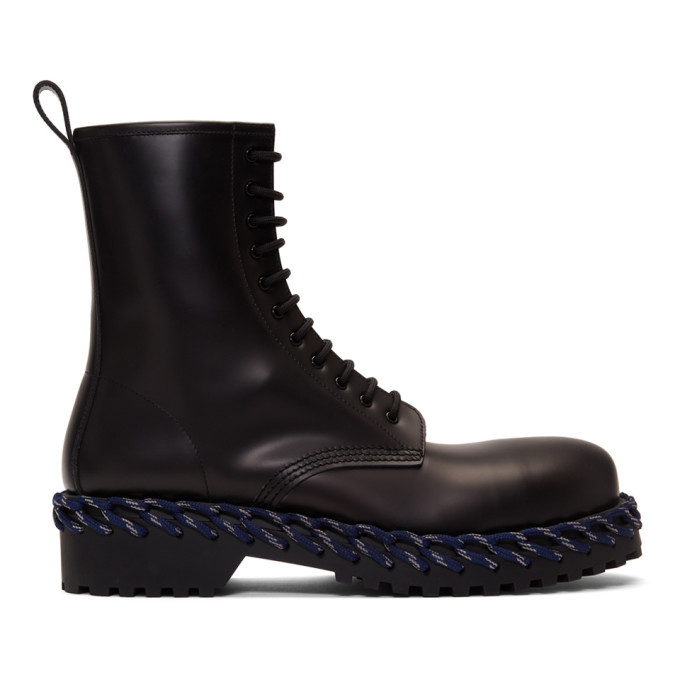 Balenciaga Black Laces Boots Balenciaga
