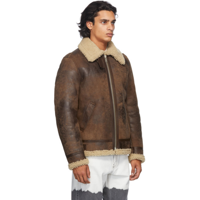 golden goose shearling jacket