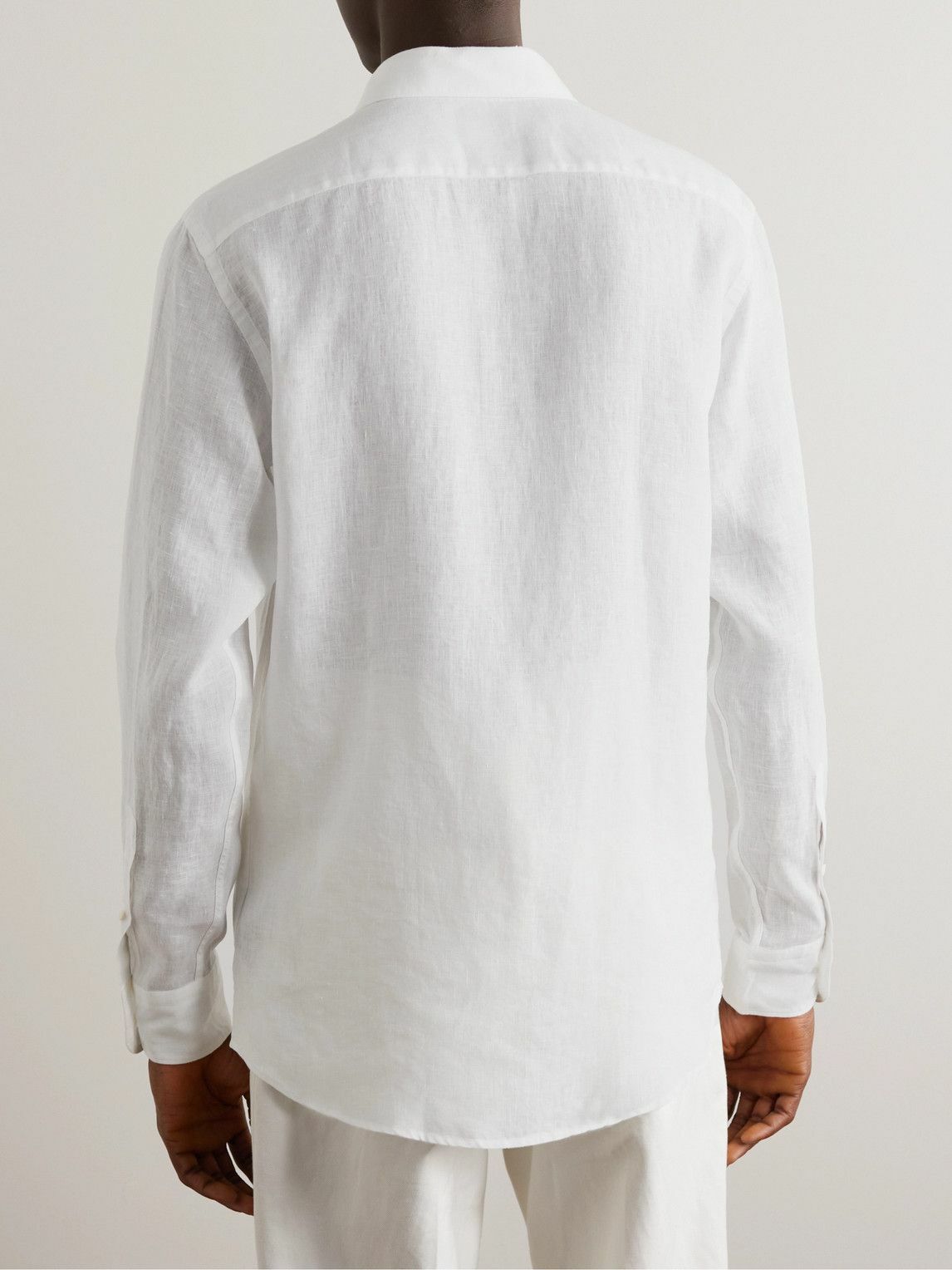 Zegna - Linen Shirt - White Zegna