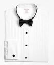 Brooks Brothers Men's Traditional Fit Ten-Pleat Wing Collar Tuxedo Shirt | White