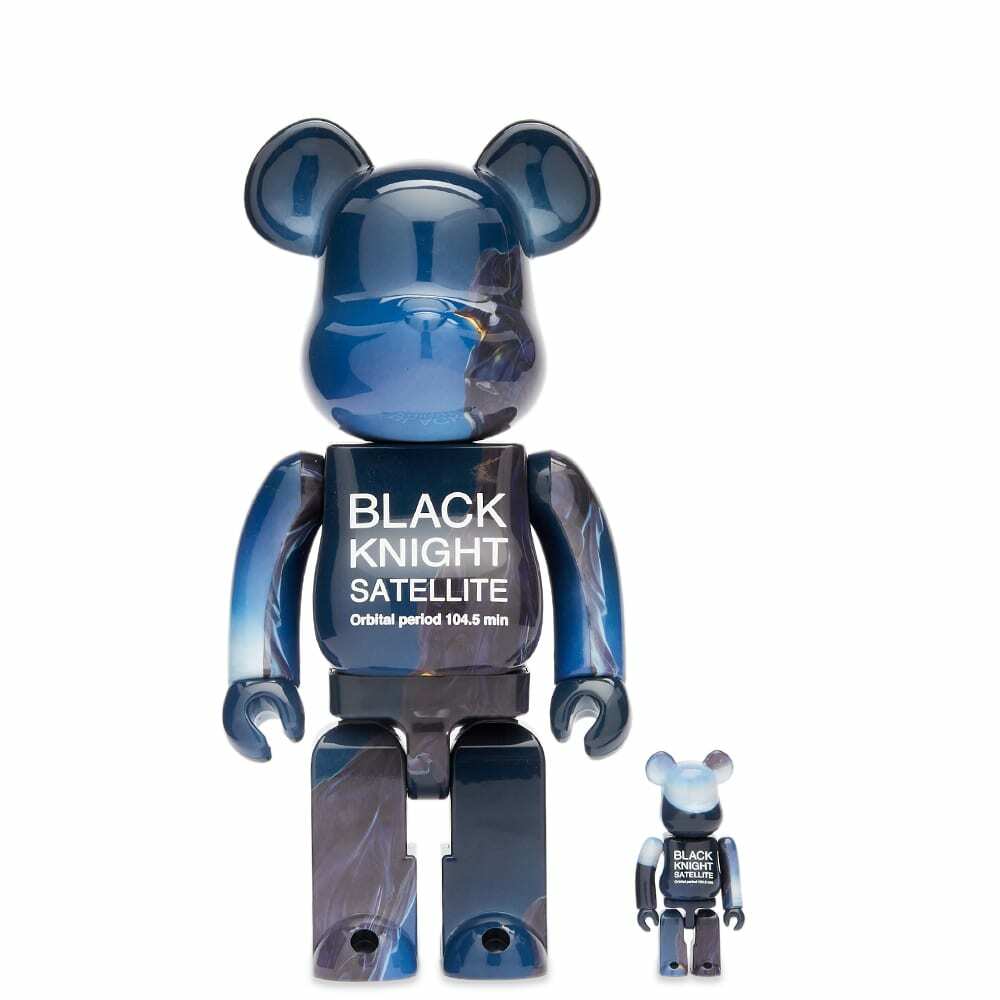 Medicom Black Knight Satellite Be@rbrick In Multi 100%/400% Medicom