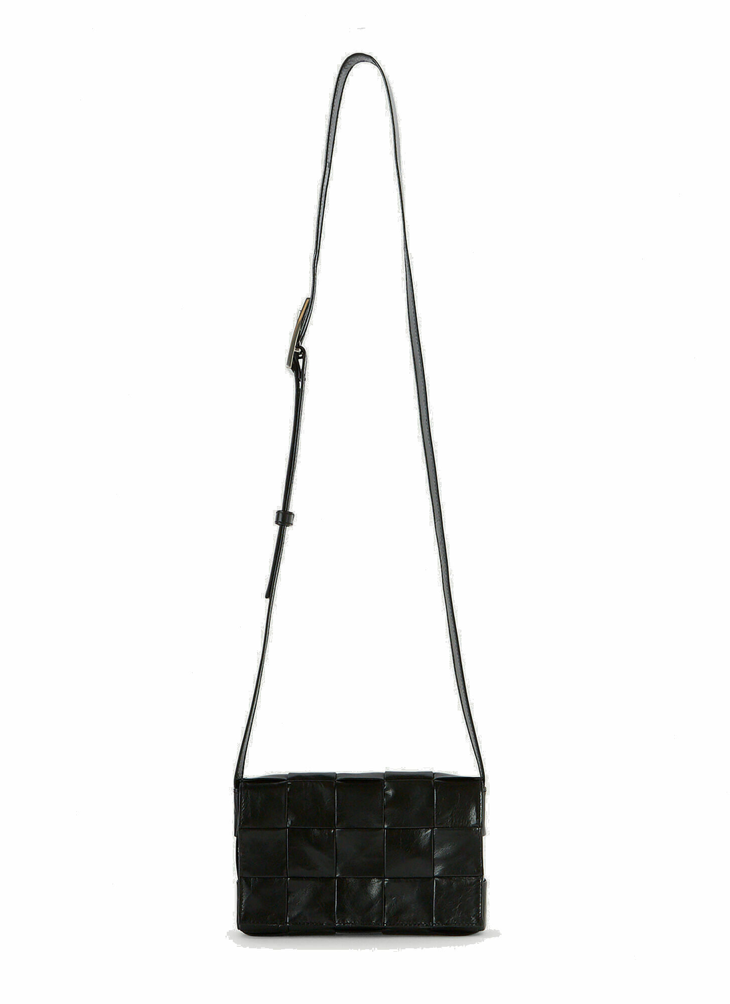 Photo: Cassette Small Shoulder Bag in Black