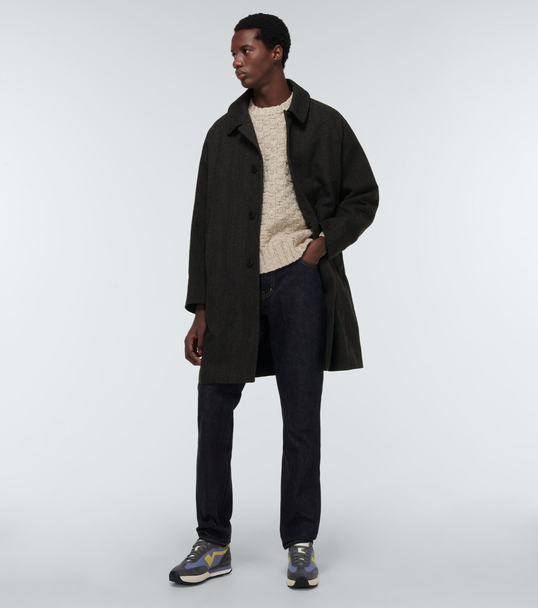 Visvim - Remi wool-blend tweed coat Visvim