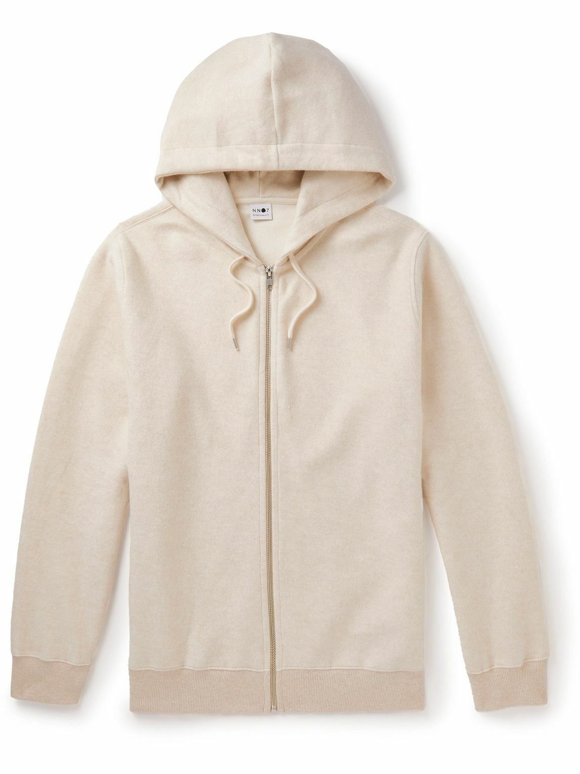NN07 Weston 3454 CottonFleece Hoodie Neutrals NN07