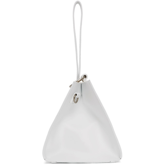Junya Watanabe White Leather Steer Top Handle Bag Junya Watanabe