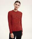 Brooks Brothers Women's Jersey Animal Print Long-Sleeve T-Shirt | Red
