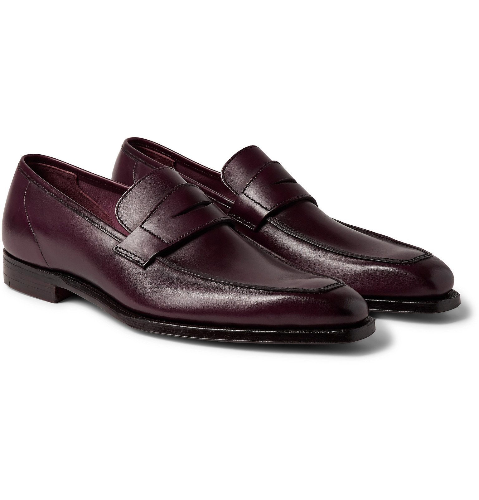 George Cleverley - George Full-Grain Leather Penny Loafers