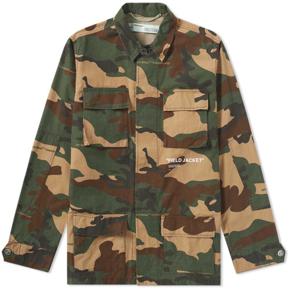 Off-White Camo Field Jacket Green Off-White