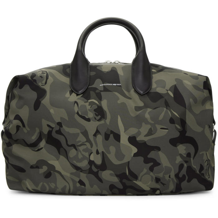 camouflage holdall